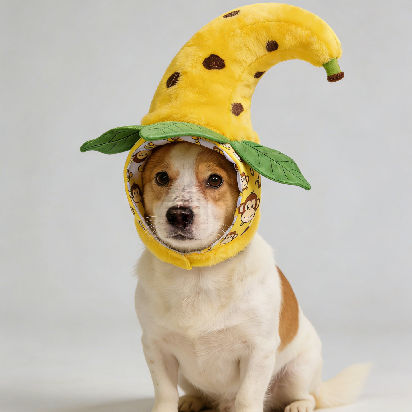 Cute Banana Monkey Pet Hat | Funny Dog Costume for Photoshoots & Parties